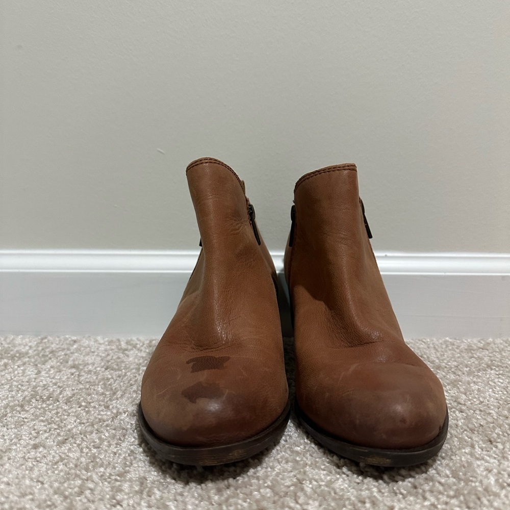 Lucky Brand Brown Ankle Boots